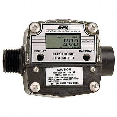 Flowmeter Nutating Disc 1 FNPT Inlet