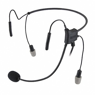 Headset Behind the Head In Ear Black