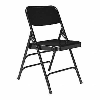 Folding Chair Black 18-3/4 In. PK4