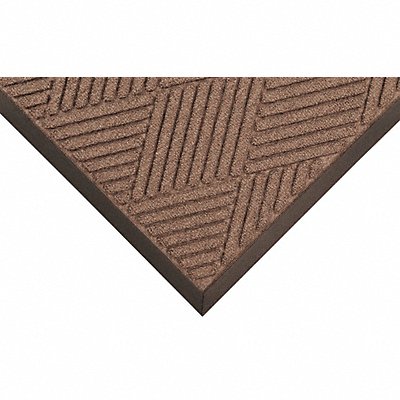 Carpeted Entrance Mat Brown 3ft. x 4ft.