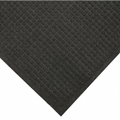 Carpeted Entrance Mat Black 3ftx5ft
