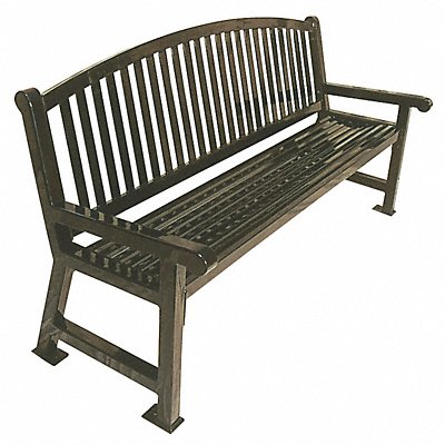 Outdoor Bench 48 in L 36 in. Brown