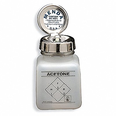 Dispensing Acetone Bottle 118.3mL Wide