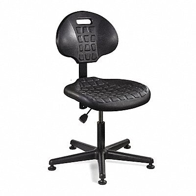 E8679 Task Chair Poly Black 15 to 20 Seat Ht