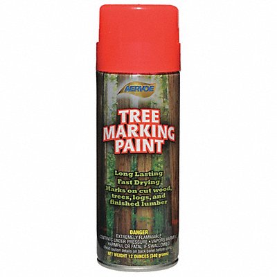 Tree Markng Paint 12 oz. Fluorescent Red