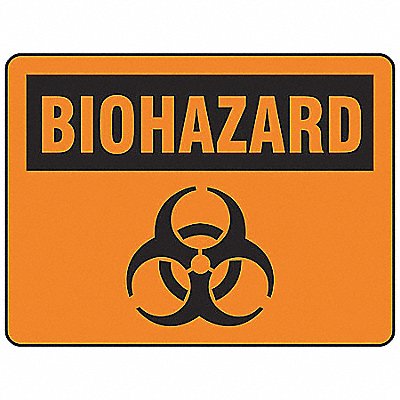Biohazard Label 3-1/2 in H 5 in W PK20
