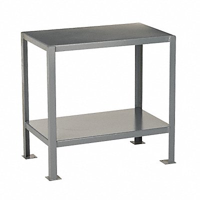 Fixed Work Table Steel 30 W 18 D