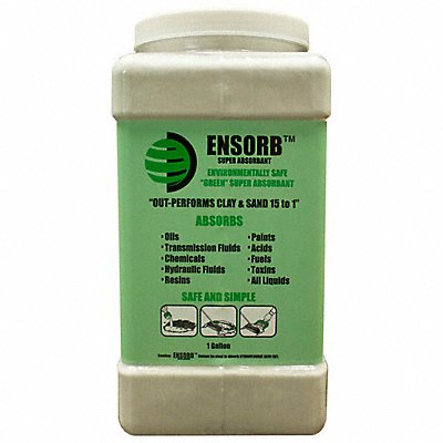 Loose Absorbent,1 gal.,Jar